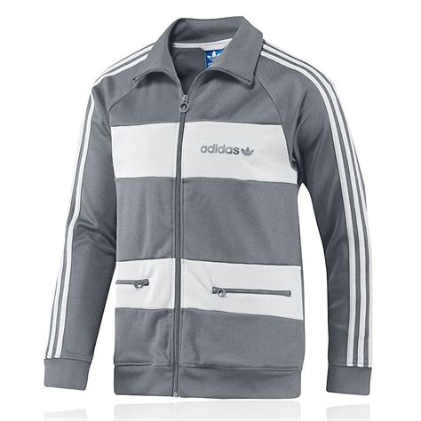 adidas jacke grau weiß schwarz|Herrenjacken .